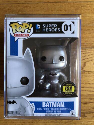 funko pop batman silver