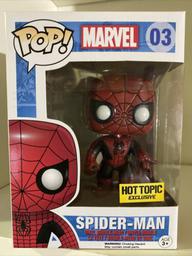 03 Spider-Man Red Black (Hot Topic)