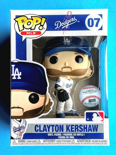 07 Clayton Kershaw LA Dodgers (White)