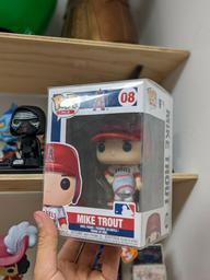 08 Mike Trout LA Angels (White)