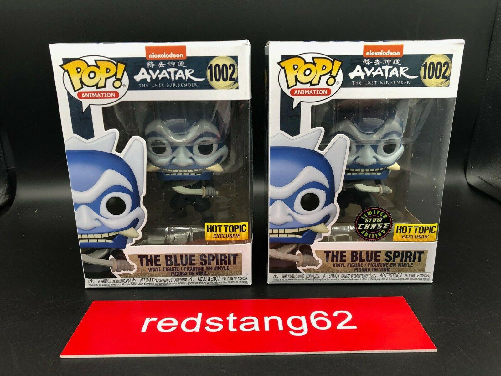 blue spirit funko pop glow in the dark