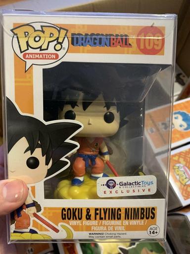 Funko POP Animation: DragonBall - Goku and Flying Nimbus Vinyl Figure 