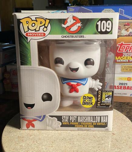 109 Stay Puft Marshmallow Man (Glow in the Dark) (SDCC 2014) - Funko ...