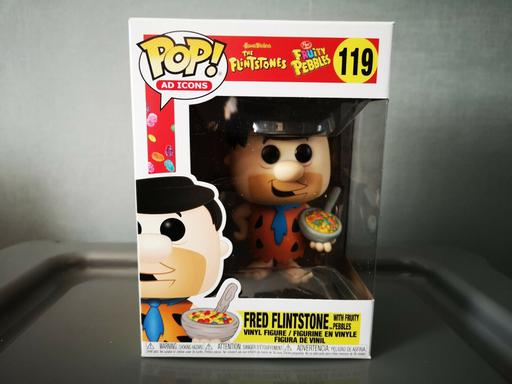 119 Fred Flintstone with Fruity Pebbles