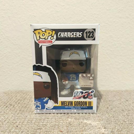 Pop NFL: Chargers - Melvin Gordon III Pop! Vinyl Figure (Includes