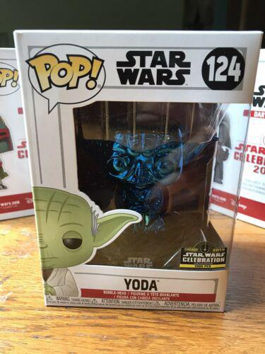124 Yoda (Blue Chrome) (Celebration 2019) (LE 2500)