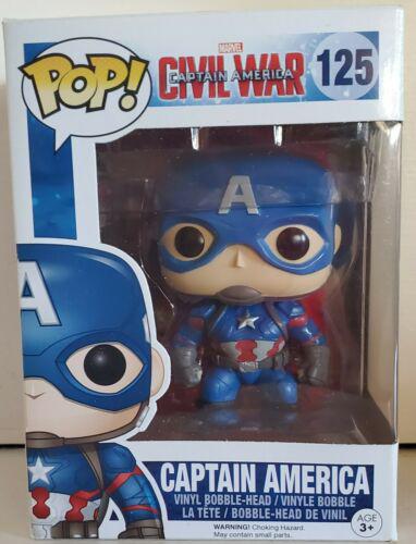 125 Captain America - Funko Pop Price