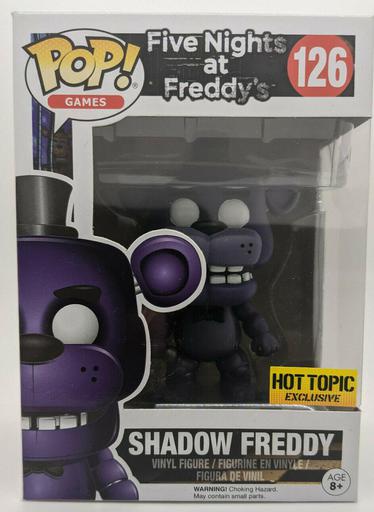 Funko Pop #126 Shadow Freddy (Five Nights at Freddys) - collectibles - by  owner - sale - craigslist