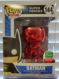 144 Batman Chrome Red