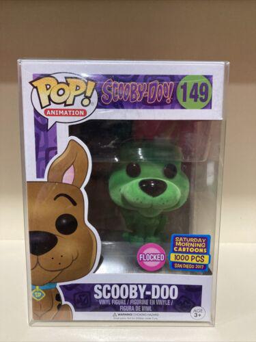 149 Scooby-Doo (Flocked) (Green) (SDCC 2017) (LE1000)