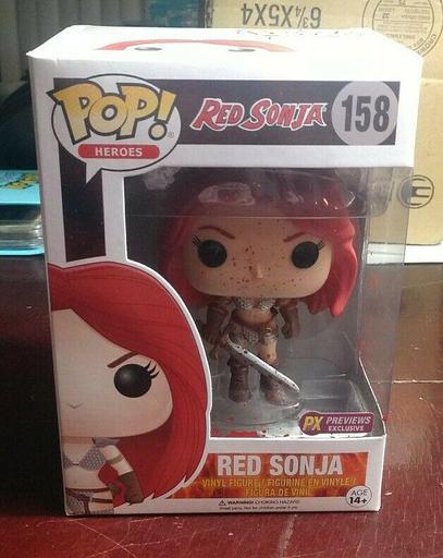 red sonja funko pop