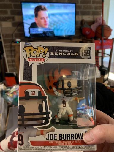 Funko Pop! Football NFL Cincinnati Bengals Joe Burrow Figure #159