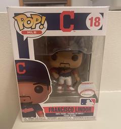 18 Francisco Lindor Indians (Navy)