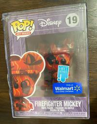 19 Firefighter Mickey (Art Series) (Walmart)
