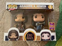 2-Pack Aragorn & Arwen 2017 San Diego Comic-Con