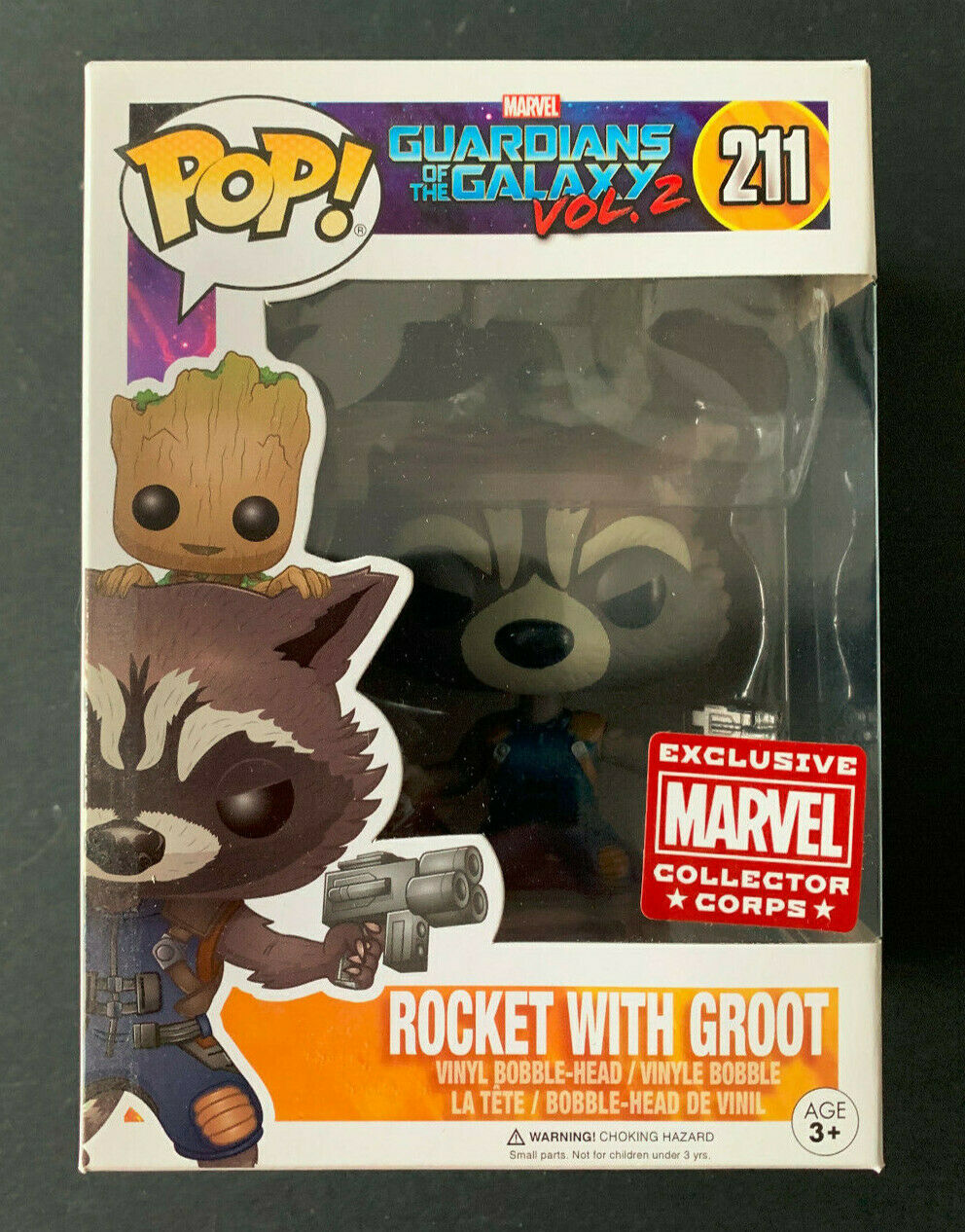 rocket and groot funko