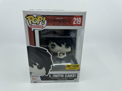 Funko Pop! L com Bolo #219 - Death Note - Wishtoys