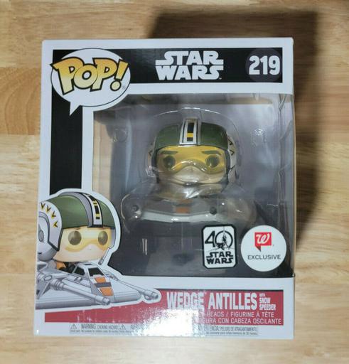 219 Wedge Antilles With Snow Speeder (Walgreens) (40th Anniversary)