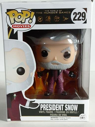 Funko POP Movies: The Hunger Games - President Snow Action Figure : Toys &  Games 