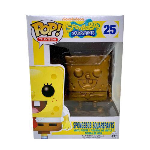 25 Spongebob Squarepants (Gold) - Funko Pop Price