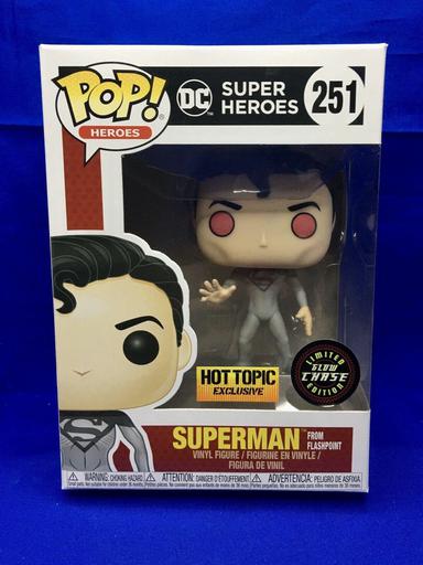 251 Superman From Flashpoint (Hot Topic) Funko Pop Price Guide