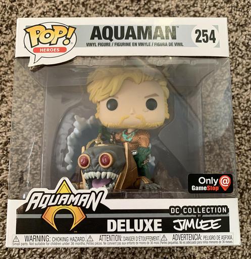 254 Aquaman (Jim Lee Deluxe) (GameStop)