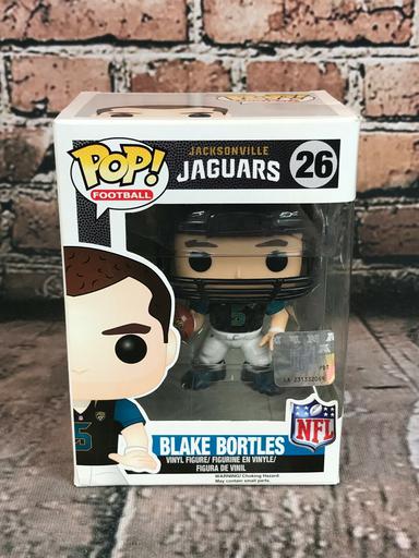 Blake Bortles - Jacksonville Jaguars: Funko POP! x NFL Vinyl Figure + 1  FREE Official NFL Trading Card Bundle [45333] : : دمى وألعاب