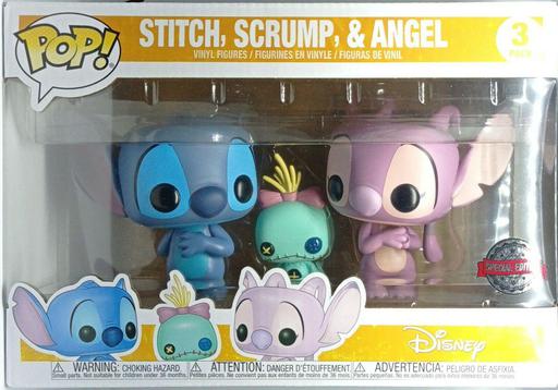3-Pack Stitch, Scrump & Angel (Hot Topic)