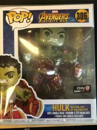 306 Hulk Busting Out Of Hulkbuster (GameStop) (6 Inch)