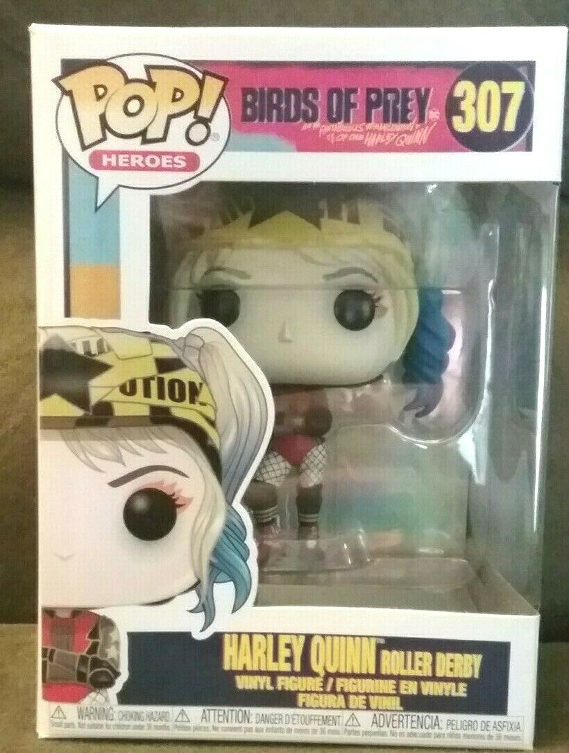 harley quinn roller derby funko pop