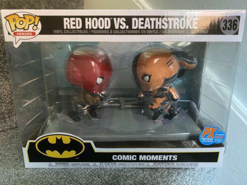 Ltd Edition 30000 Deathstroke Comic Moment Funko Pop #336 Red Hood vs 
