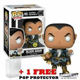 348 Black Adam with Energy (Glows In The Dark)