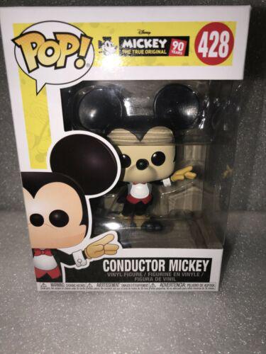 Disney Mickey/'s 90th Conductor Mickey Pop Vinyl Figure #428