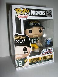 43 Aaron Rodgers Packers Super Bowl XLV