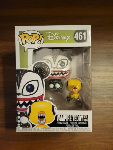 Vampire teddy with 2024 duck funko pop