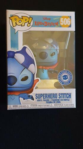 Superhero stitch on sale funko pop