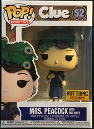 52 Mrs. Peacock with Knife (Hot Topic)