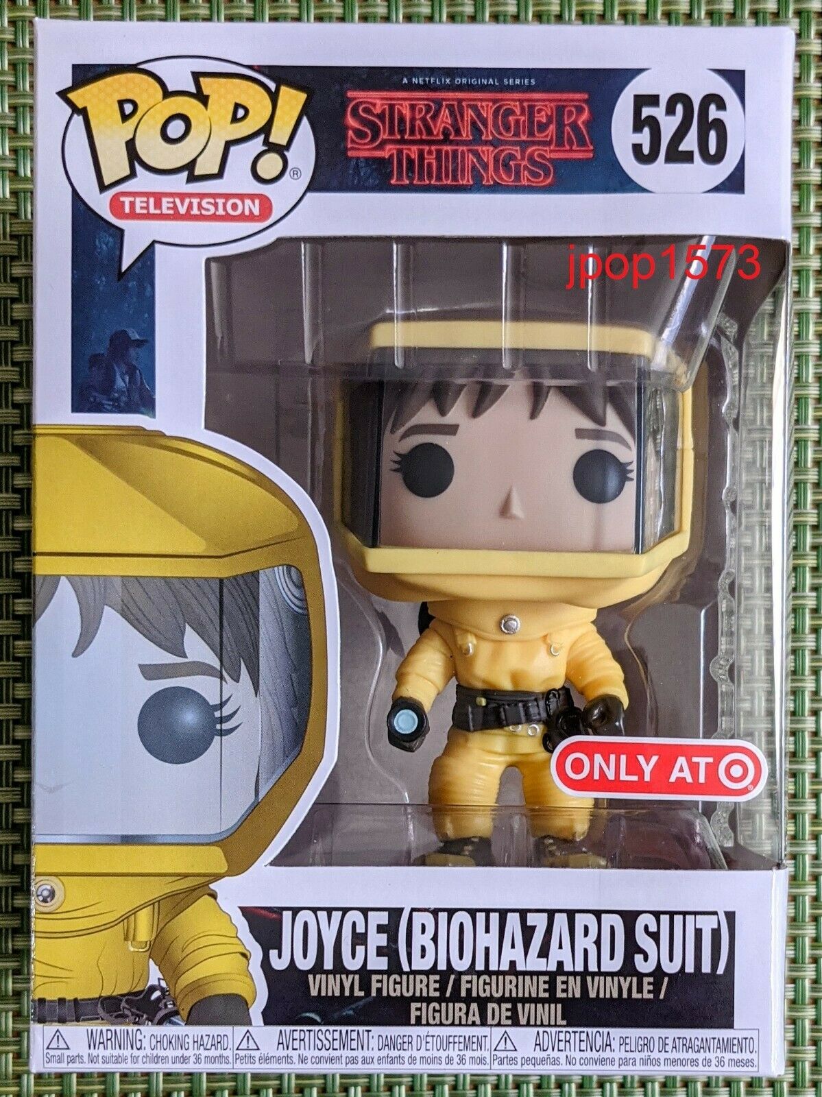 funko pop joyce biohazard suit