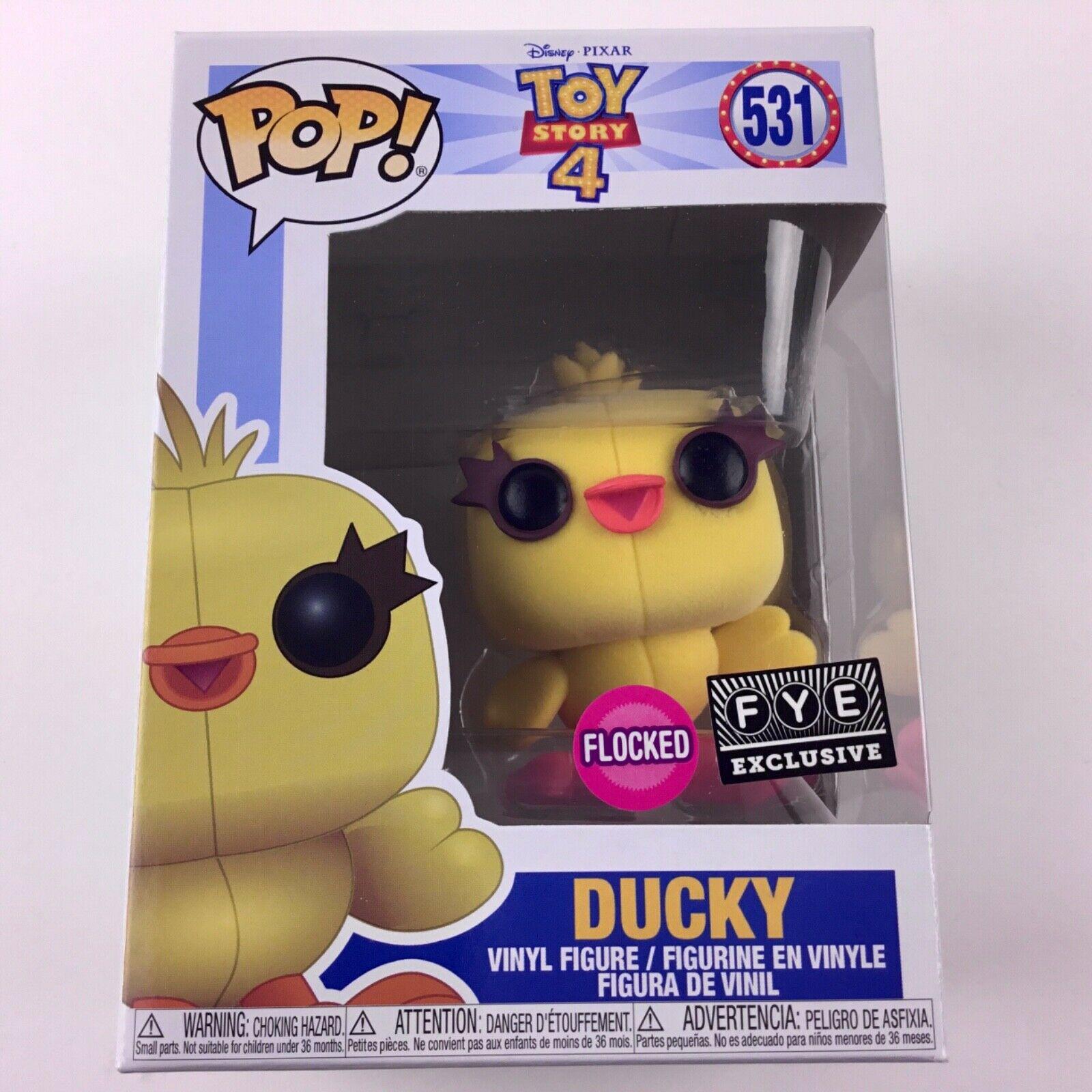 ducky funko pop flocked