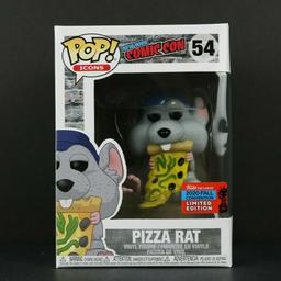 54 Pizza Rat with Orange Hat (2020 NYCC)