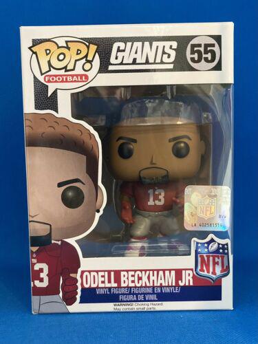 Funko POP! NFL Odell Beckham Jr #55 Red Jersey Figure New York Giants  Football