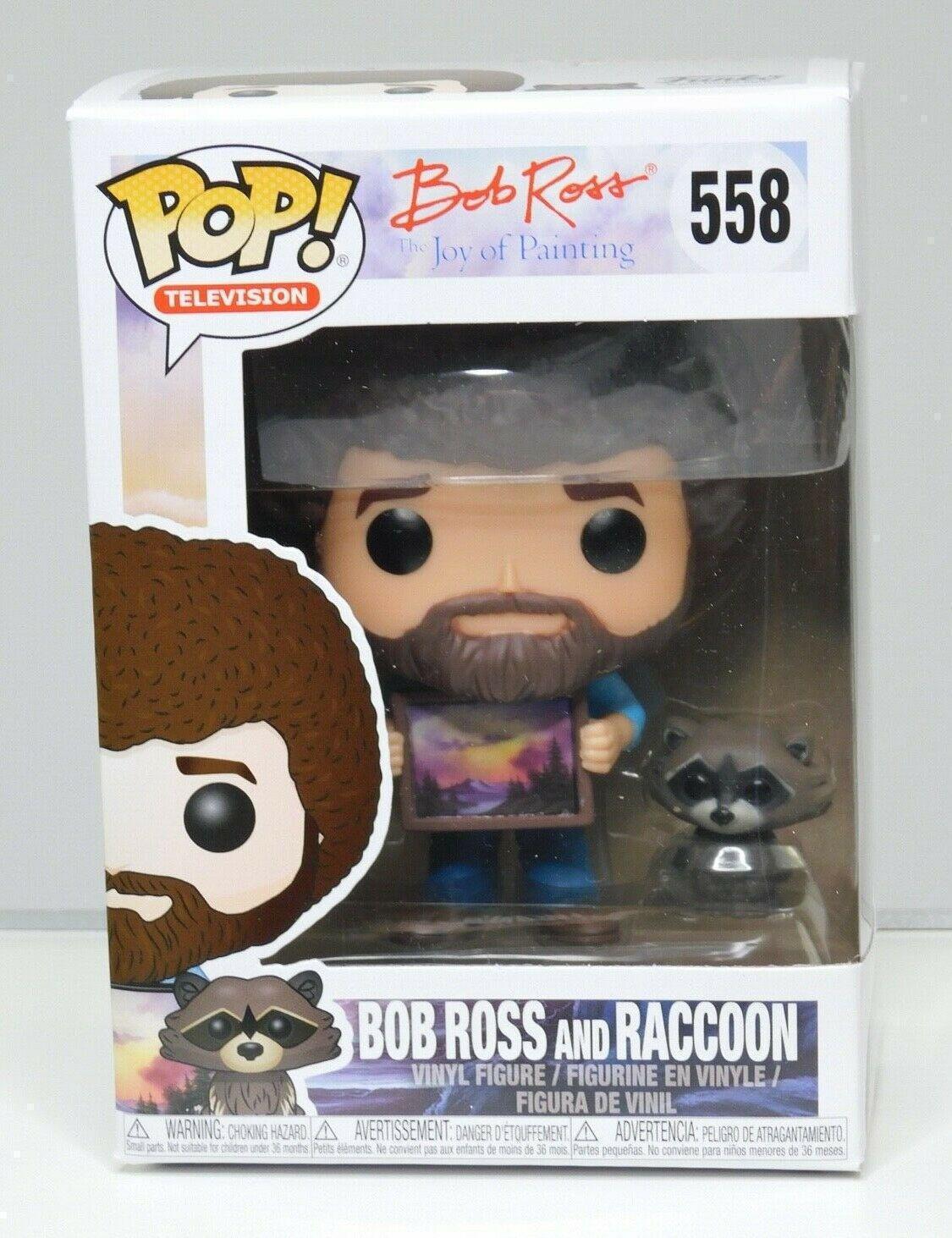 bob ross raccoon pop