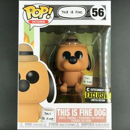 56 This Is Fine Dog (Entertainment Earth)