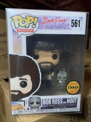 bob ross and hoot funko pop