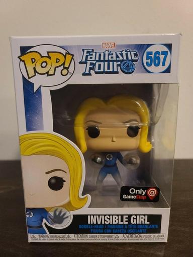 567 Invisible Girl (Disappearing) (GameStop)