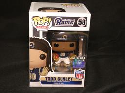 58 Todd Gurley (Blue Jersey) Los Angeles Rams