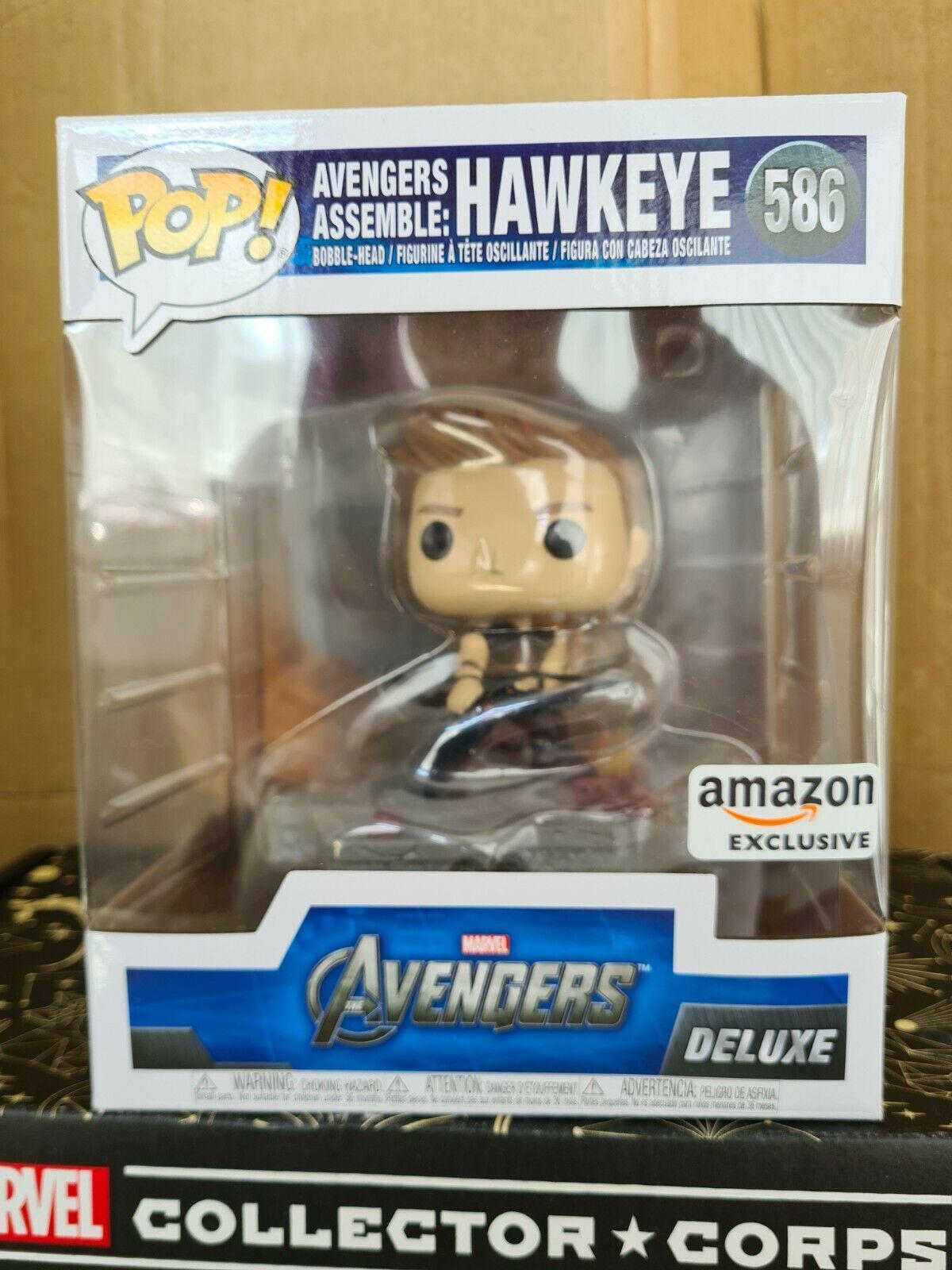 586 Avengers Assemble Hawkeye (Amazon) Funko Pop Price