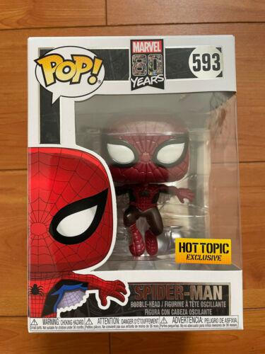 593 Spider-Man (Metallic) (Hot Topic)