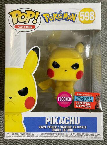 flocked pikachu pop