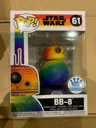 61 BB-8 (Rainbow) (Pride) (Funko Shop)